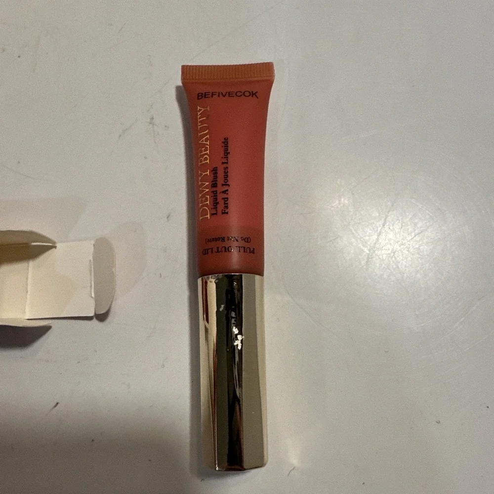 Befivecok Dewy Beauty Liquid Blush‎ 103 Ebullient (Cool Pink) .34oz Sealed